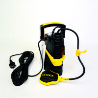 Stanley SXUP400PCE submersible pump for clear water, 400W, 9000 l/h flow rate, 8 m delivery head, model A51766, multicolor