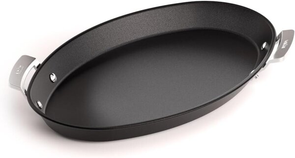 Valira Aire Premium Fischgrill 40x25 cm Aluguss Induktion Schwarz verstärkte Antihaftbeschichtung umweltfreundlich