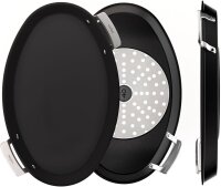 Valira Aire Premium Fischgrill 40x25 cm Aluguss Induktion Schwarz verstärkte Antihaftbeschichtung umweltfreundlich