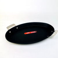 Valira Aire Premium Fischgrill 40x25 cm Aluguss Induktion Schwarz verstärkte Antihaftbeschichtung umweltfreundlich