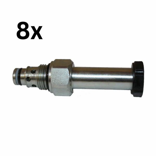 BOSCH REXROTH OD150218A000000 2-Wege Magnetventil, 350 bar, 40 l/min, Kavität CA-08A-2N, 8 Stück