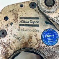 Atlas Copco RL04-206/60MM Ratscheneinsatz, passend für hydraulische Drehmomentschrauber, robuste Ausführung, präzise Kraftübertragung