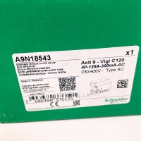 Schneider Electric Vigi C120 A9N18543, RCD auxiliary block, 4-pole, 300 mA, type AC, for miniature circuit breakers