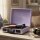 PRIXTON VC400 Turntable with Bluetooth, Encoding, FM Radio, USB, 33/45/78 RPM, Integrated Speakers, Violet