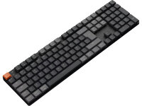 Keychron K5 V2 Kabellose Hot-Swap Tastatur, QWERTY, RGB, Aluminium, Braune Schalter, QMK LP 2.0