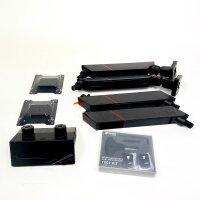 Secretlab MAGNUS Dual Monitorarm, höhenverstellbar, neigbar, platzsparend, für zwei Bildschirme