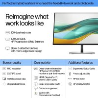 HP Series 5 524pf Pro 23" FHD Monitor 100Hz IPS Höhenverstellbar USB VESA HDMI DisplayPort Matt