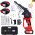 OUTIGO Cordless Chainsaw 8 inch, 800W brushless motor, 2x 4000mAh lithium-ion batteries, garden saw for tree and branch cutting, incl. charger