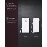 AEG Huz 5 Basic Undercounter Boiler 5 Liter Low Pressure Small Storage Water Heater with Plug