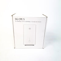 Brovi H155-380 Mobiler 5G WLAN Hotspot mit MIMO Technologie, Weiß, tragbarer Internetzugang