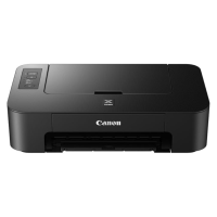 Canon PIXMA TS205 color inkjet printer, DIN A4, 4800x600 dpi, USB, optional XL ink cartridges, black, without original packaging
