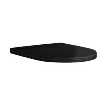 Scarabeo 5535B49 Moon toilet seat, removable, with soft-close mechanism, matte black