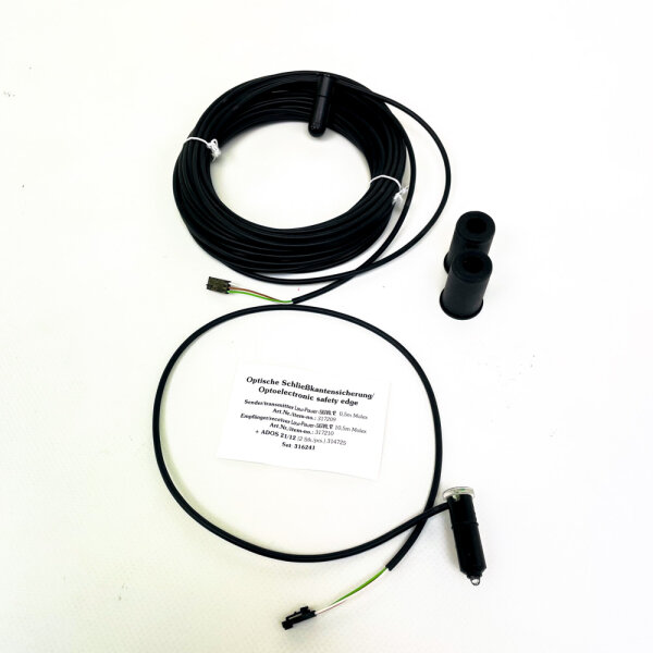 Molex Optische Schließkantensicherung Set mit Sender 12,0 m (Nr. 317209), Empfänger 10,5 m (Nr. 317210) und 2x Ados 21/12 (Nr. 316241)