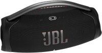 JBL Boombox 3 Bluetooth speaker, portable, waterproof, indoor and outdoor mode, 24-hour battery life, black