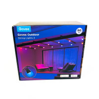 Govee Outdoor LED Lichterkette 30m, dimmbar, RGBICW, 16 Mio Farben, 47 Modi, 100lm/LED, 25000h, IP65, Alexa & Google kompatibel
