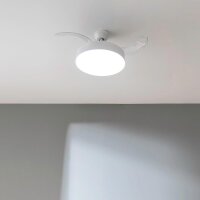 Cecotec EnergySilence Aero 4280 Deckenventilator 40W 106cm mit Lampe, Timer, 3 Lichtfarben, Sommer-Winter, Weiß