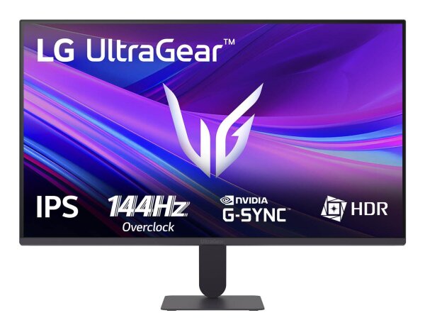 LG UltraGear 27G411A-B 27" Gaming Monitor, Full HD 1920x1080, IPS, 5 ms, 144 Hz, DisplayPort, HDMI
