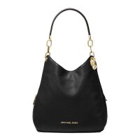 MICHAEL KORS LILLIE Large Hobo Bag in black leather,...