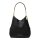 MICHAEL KORS LILLIE Large Hobo Bag aus schwarzem Leder, geräumig und elegant