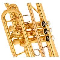 YAMAHA YCR-6335 II Cornet, brass bell 119.4 mm, bore 11.73 mm, gold-colored