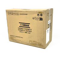 YAMAHA YCR-6335 II Cornet, brass bell 119.4 mm, bore 11.73 mm, gold-colored