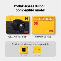 Kodak Fotopapier 60er Pack (2x30) 53x86 mm All-in-One...