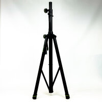 GRAVITY SP 5212 B Lautsprecherständer, schwarz, stabil, höhenverstellbar, für optimale Klangpositionierung