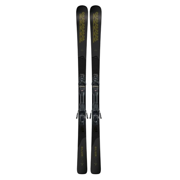 K2 Blur Ski 74-169 cm, 13.9m Radius, Speed Rocker Technologie, Grün-Schwarz Design
