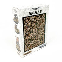 WARHAMMER 40K Citadel Schädel Set mit 340 Miniaturschädeln für Tabletop und Modellbau