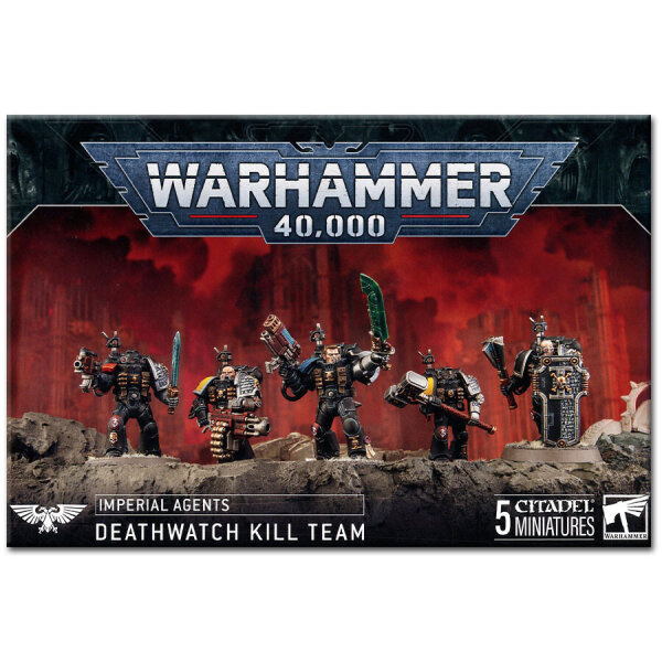 Warhammer 40,000 Imperial Agents Deathwatch Kill Team Tabletop Game with Miniatures and Tactical Missions