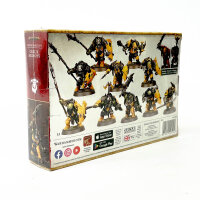 Warhammer Age of Sigmar 89-61 Orruk Ardboys Miniaturenset, detailreiche Fantasy-Figuren für Tabletop-Spiele