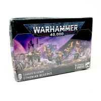 Warhammer 40,000 Leagues of Votann Chthonic Berserker Miniature Set, highly detailed, collectible figure