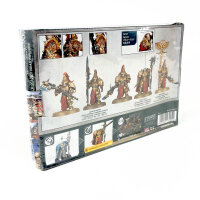 Warhammer 40.000 Adeptus Custodes Custodian Wardens Miniaturenset, detailreiche Figuren, Sammelobjekt, Tabletop-Spiel