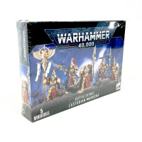 Warhammer 40.000 Adeptus Custodes Custodian Wardens Miniaturenset, detailreiche Figuren, Sammelobjekt, Tabletop-Spiel