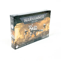 Tau Empire Broadside Battlesuit Warhammer 40k, schwerer Kampfsuit mit Raketenwerfer und Plasmakanone