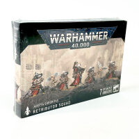 Warhammer 40K Adepta Sororitas Retributor Squad Miniaturenset mit detaillierten Figuren und Zubehör