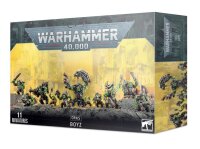 Warhammer 40K Ork Boyz Set with 11 detailed miniatures...