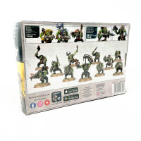 Warhammer 40K Ork Boyz Set with 11 detailed miniatures...