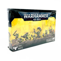Warhammer 40K Ork Boyz Set with 11 detailed miniatures for tabletop games