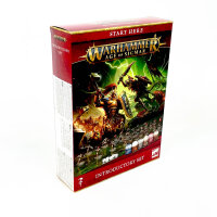 Warhammer Age of Sigmar Einführungsset Englisch – Tabletop Starterset mit Miniaturen und Spielmaterial