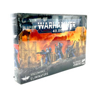 Warhammer 40.000 Space Marines Eliminators – Miniaturenset, detailreiche Figuren, Sammel- und Strategiespiel Zubehör