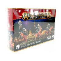 Warhammer Age of Sigmar 88-18 Seraphon Aggradon Lancers 3 Miniatures Set