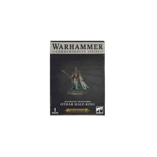 Warhammer Age of Sigmar Soulblight Gravelords Othar Half-King Miniature, highly detailed, collectors item, tabletop game accessory