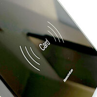 Messerschmitt elektronischer Kartenleser Glass Wandleser,...