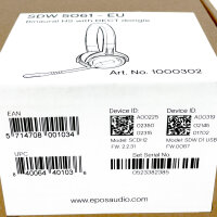 EPOS SDW 5061-EU Duo Headset for PC/Laptop with USB-A DECT Dongle, professional, dual-ear