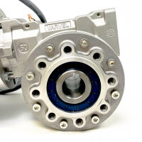 VARVEL FRS50/PC 25 mm worm gear with ELK IE2 electric motor 3 Mot. 2EL071M4B-FC-AO-L99, used with dent