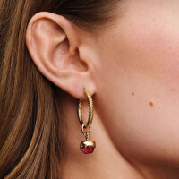 PANDORA Disney Villains Böse Königin Apfel Charm Anhänger vergoldet rot goldfarben Schmuckstück