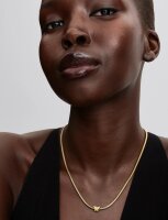 PANDORA Mini Butterfly Charm Pendant, gold-plated, delicate design, gold-colored