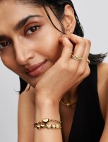 PANDORA Mini Butterfly Charm Pendant, gold-plated, delicate design, gold-colored