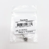 PANDORA Charm-Anhänger Mini Stern aus Silber, funkelnd, filigranes Design